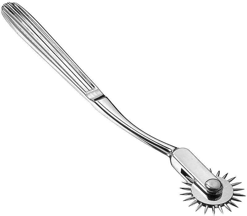 Nerve wheel needle wheel nerve wheel according to Wartenberg needle roller 1 wheel roller rustproof (1 wheel, silver) - NewNest Australia