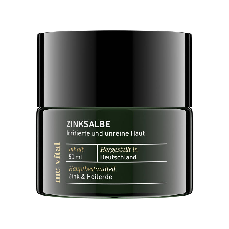 MCVital Zinc Ointment with Tea Tree Oil - 50 ml FOR UNPURE - Healing Clay High Dose Zinc Ointment for Pure Skin Face 50 ml (Pack of 1) - NewNest Australia