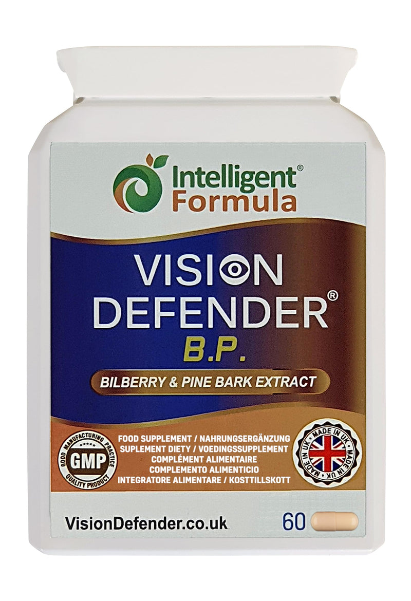 Eyes And Vision Supplement With Blueberry, Pine Bark Extract, Antioxidants Anthocyanins And Procyanidins - Eye Dietary Supplement For Maintaining Normal Vision (60 Vegan Capsules) - NewNest Australia