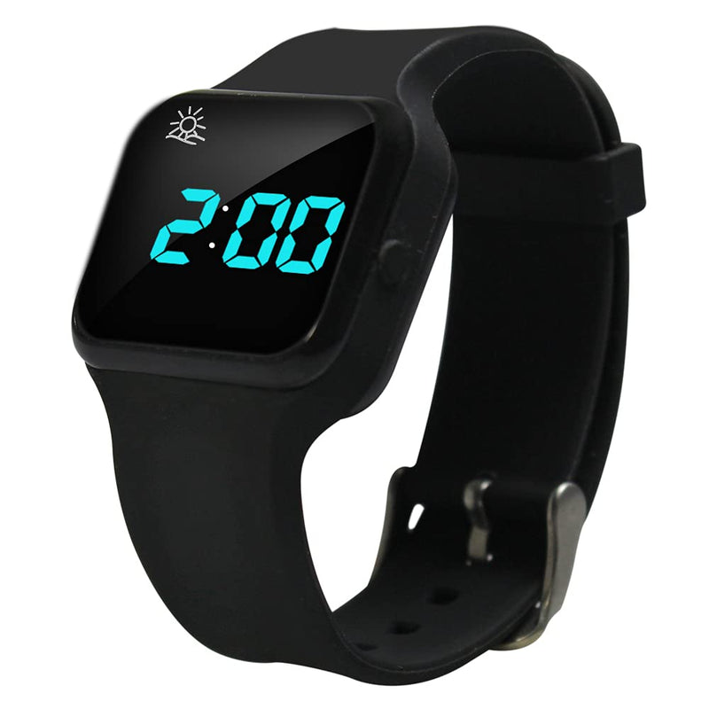 Black Pivotell Vibratime Junior Reminder Watch - with up to 16 daily alarms, Modern - NewNest Australia