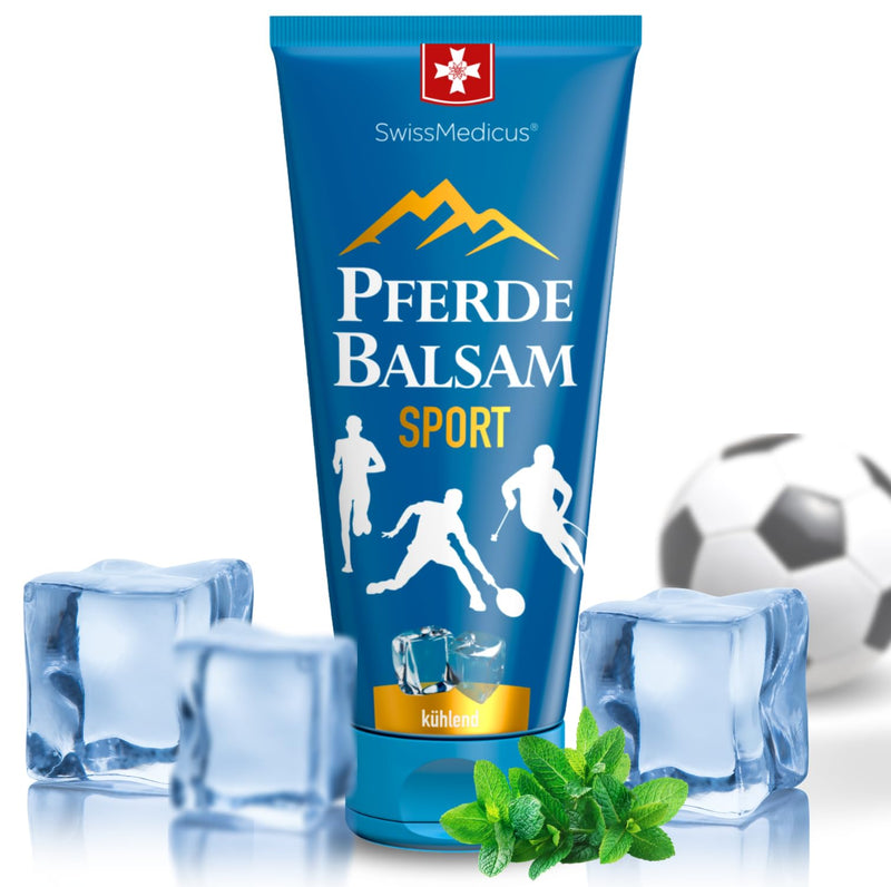 SwissMedicus horse balm massage gel Effective after active sport herbal balm made from 25 herbs with a magnesium complex to reduce the risk of possible muscle cramps - NewNest Australia