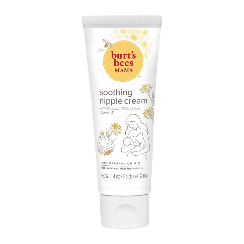 Burt's Bees® Mama Soothing Nipple Cream with Coconut, Calendula and Vitamin E, 100% Natural Origin, 1.4 oz - NewNest Australia