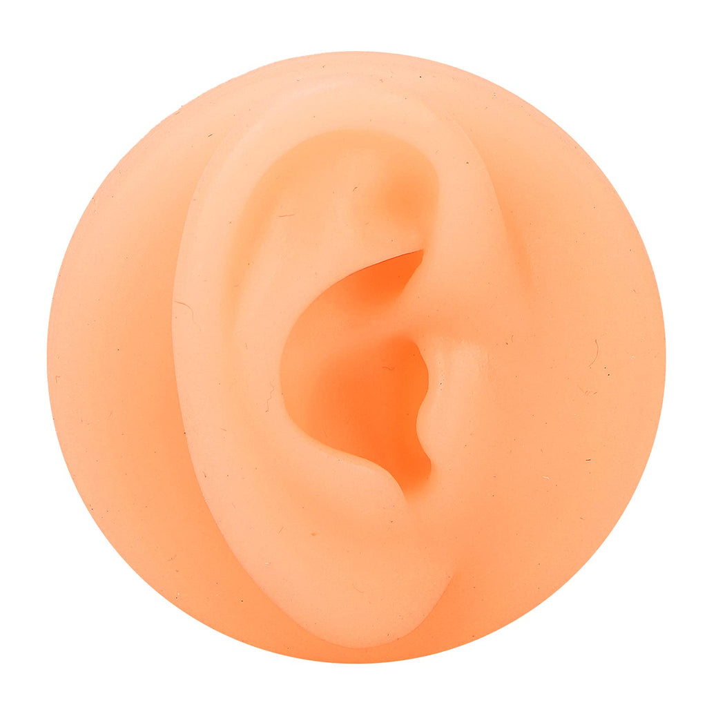 Silicone Ear Model, Acupuncture Exercise Model, Reusable Simulation Ear Display Model, False Ear Model For Piercing And Acupuncture Study Practice (Right Ear) - NewNest Australia