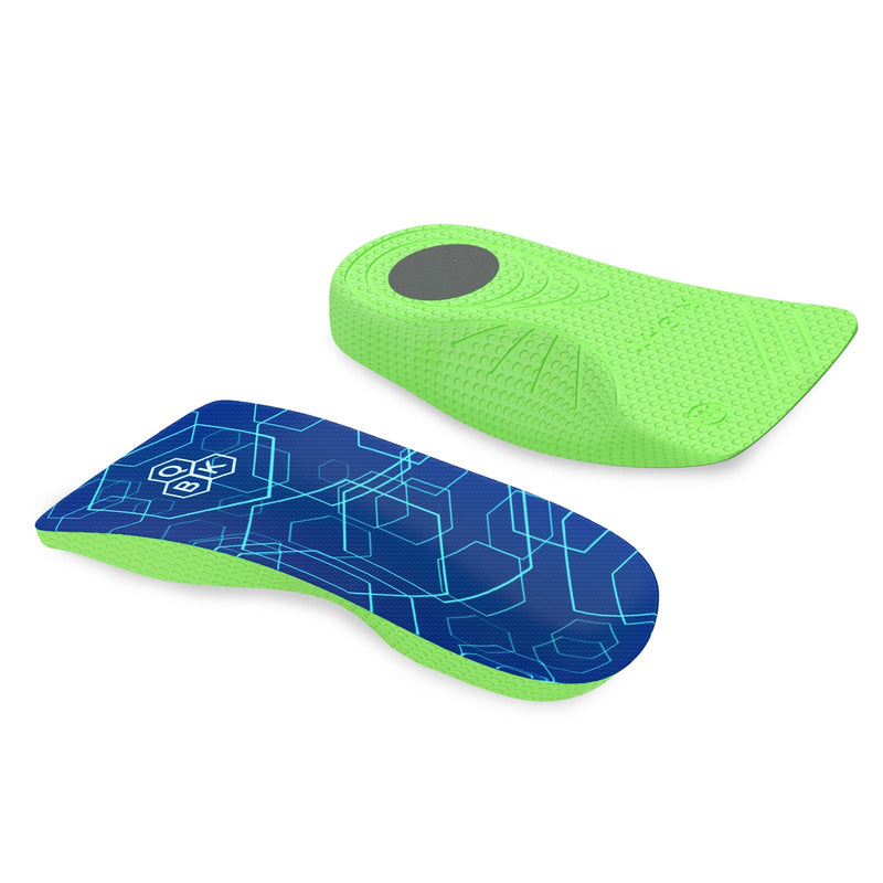 Qbk Metatarsalgia Insoles, Overpronation Insoles With High Arch Support, Relieve Flat Foot, Plantar Fasciitis, Back Pain, Orthopedic Insoles For Men & Women, Xs - NewNest Australia
