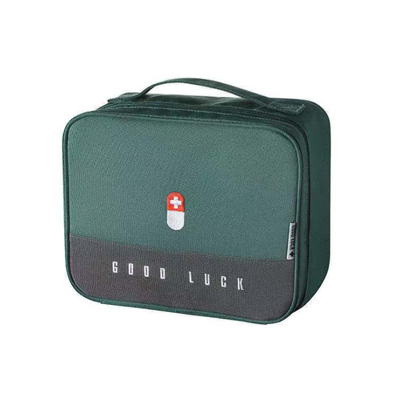 Medicine Bag Medical Emergency Bag Large Capacity Medicine Bag For Waterproof Medicine Storage Bag Medicine Bag Portable Medication Bag For Home Office Travel (Green) - NewNest Australia