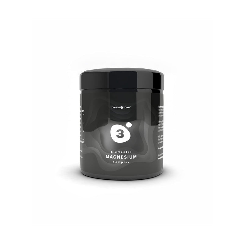 Omega3Zone Elemental Magnesium Complex - High-Dose Magnesium Tablets - Optimal Combination With Magnesium Bisglycinate - 354Mg Magnesium Capsules - 120 Capsules - NewNest Australia