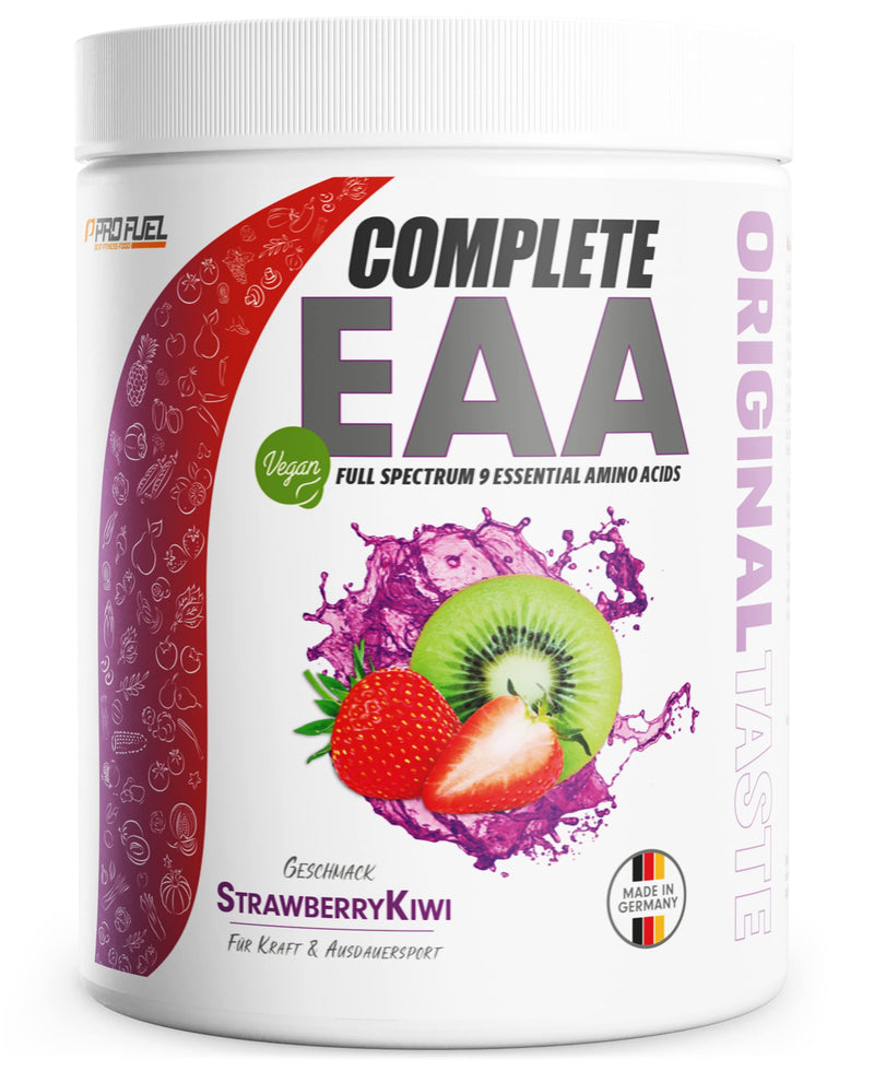 Eaa Powder 500 G Strawberry Kiwi - 12,500 Mg Essential Amino Acids - Incredibly Delicious & Refreshing - Complete Eaa With All 9 Eaas Including Histidine - Eaa Vegan Amino Acids Powder - Amino Workout Drink - NewNest Australia