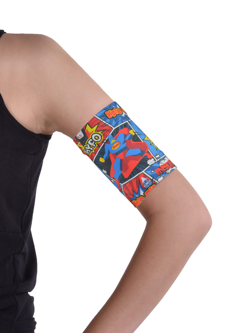 Slide Band Children, Glucose Sensor Protection Bracelet Freestyle Libre, Medtronic, Dexcom Or Omnipod - Comfortable Reusable Diabetic Tape (Junior.S (18-20 Cm) - NewNest Australia