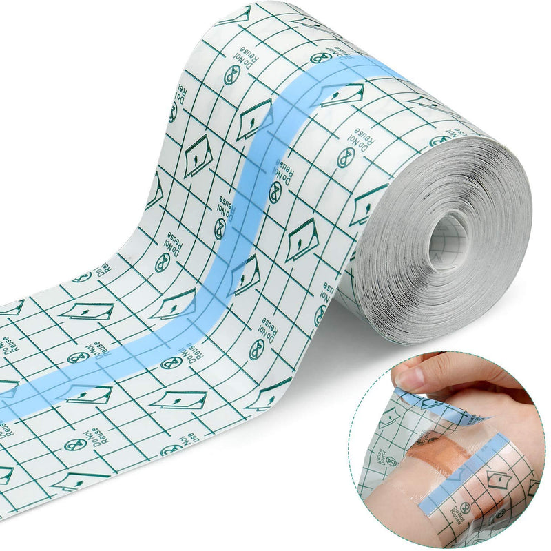 Waterproof Transparent Bandage 10 Cm X 10 M Shower Plaster Waterproof Large Film Bandage Plaster Roll Waterproof Plaster Anti-Allergic For Sports Showers (10 Cm X 10 M) - NewNest Australia