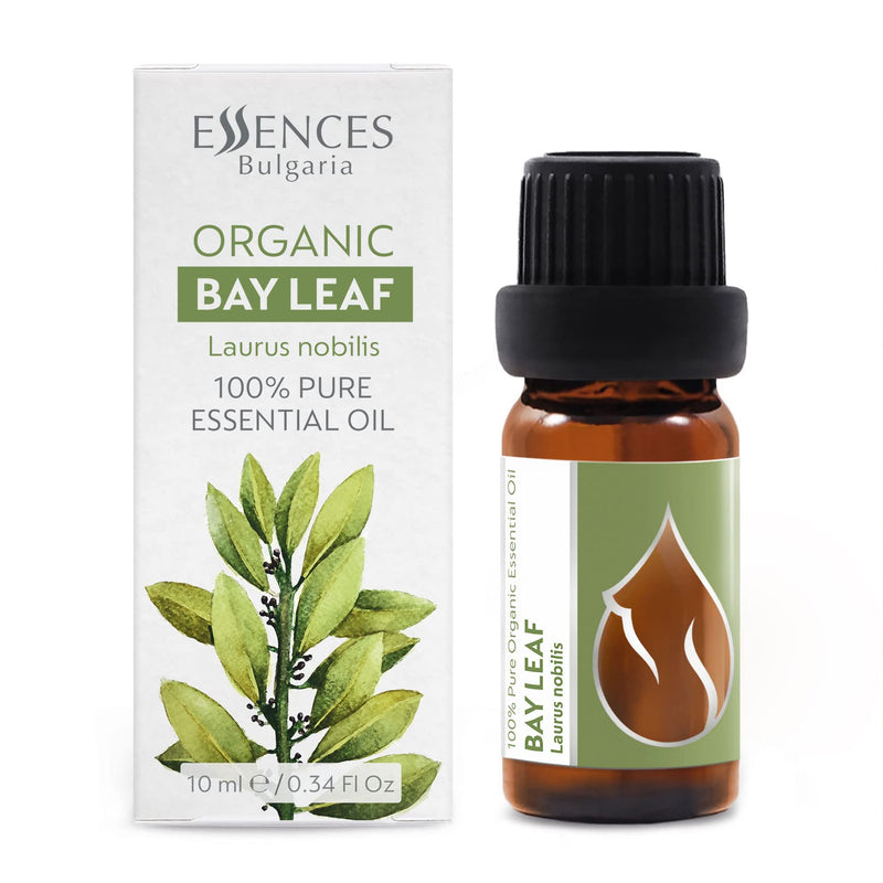 Essences Bulgaria Organic Real Laurel Essential Oil 10 Ml Laurus Nobilis 100% Natural Pure Undiluted Organic Certified Top Quality From Family Business No Genetic Engineering Vegan - NewNest Australia