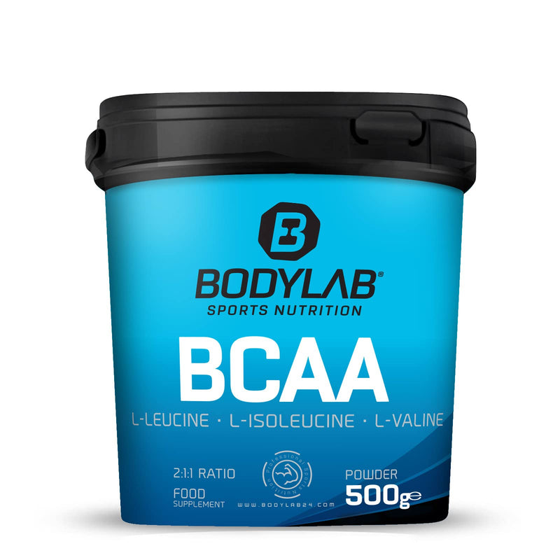 Bodylab24 Bcaa Powder 500 G, Bcaa Powder High Dosage, Leucine, Isoleucine And Valine In The Ratio 2:1:1, Branch-Chain Amino Acids, Ideal For Mixing To A Protein Shake Or Water, Neutral In Taste - NewNest Australia