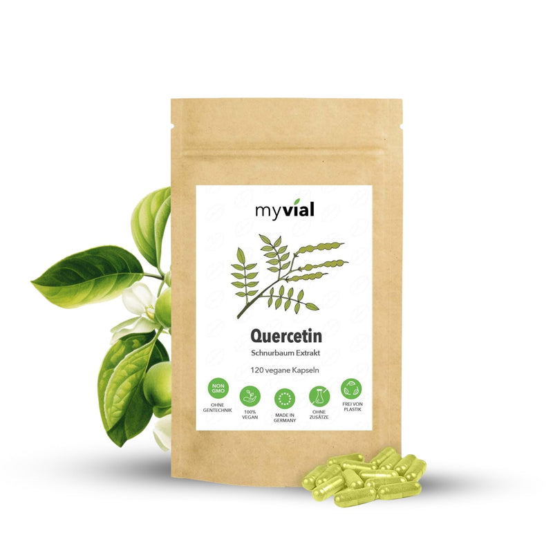 Quercetin 120 capsules vegan high dosage 400mg per capsule supply for 4 months 100% natural quercetin Japanese string tree premium quality - NewNest Australia
