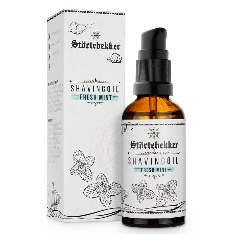 Störtebekker® Premium shaving oil for shaving preparation - shaving the contours - 50ml shaving oil - shaving oil for men with a pleasant scent - after shave for men - high-quality ingredients - Made in Germany - NewNest Australia