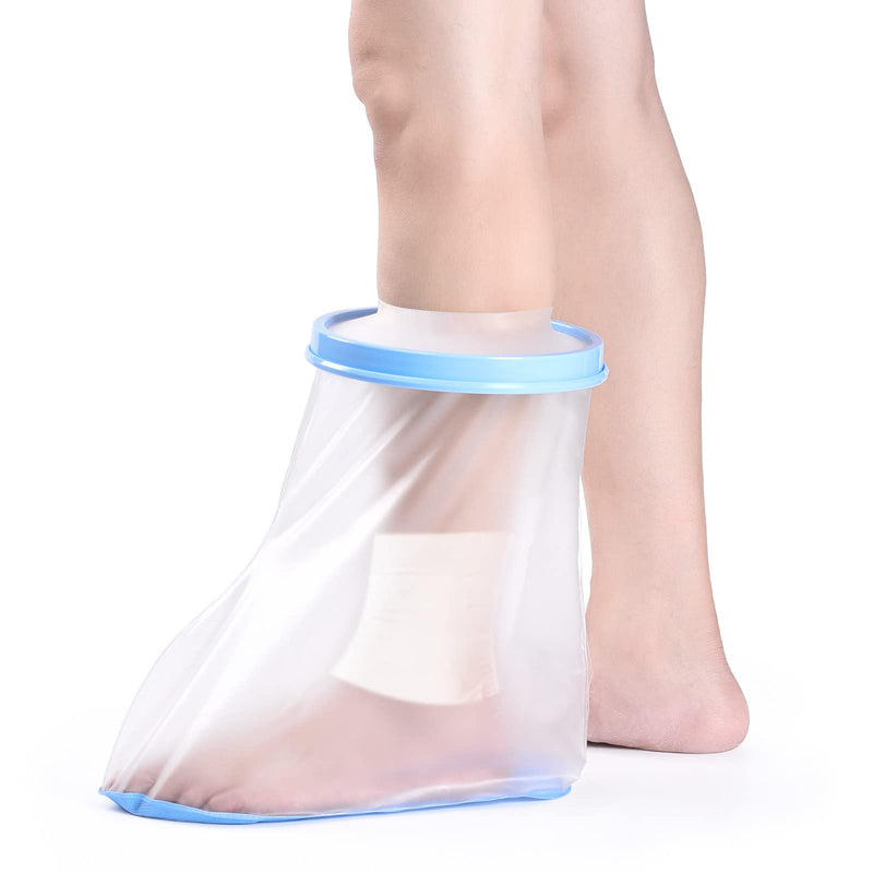 Fasola Shower Protection Foot Non-Slip, Bandage Protection Waterproof Adults for Broken Toes, Ankles, Burns, Reusable Cast Protection Foot Keep Wounds and Bandages Dry While Bathing S - NewNest Australia