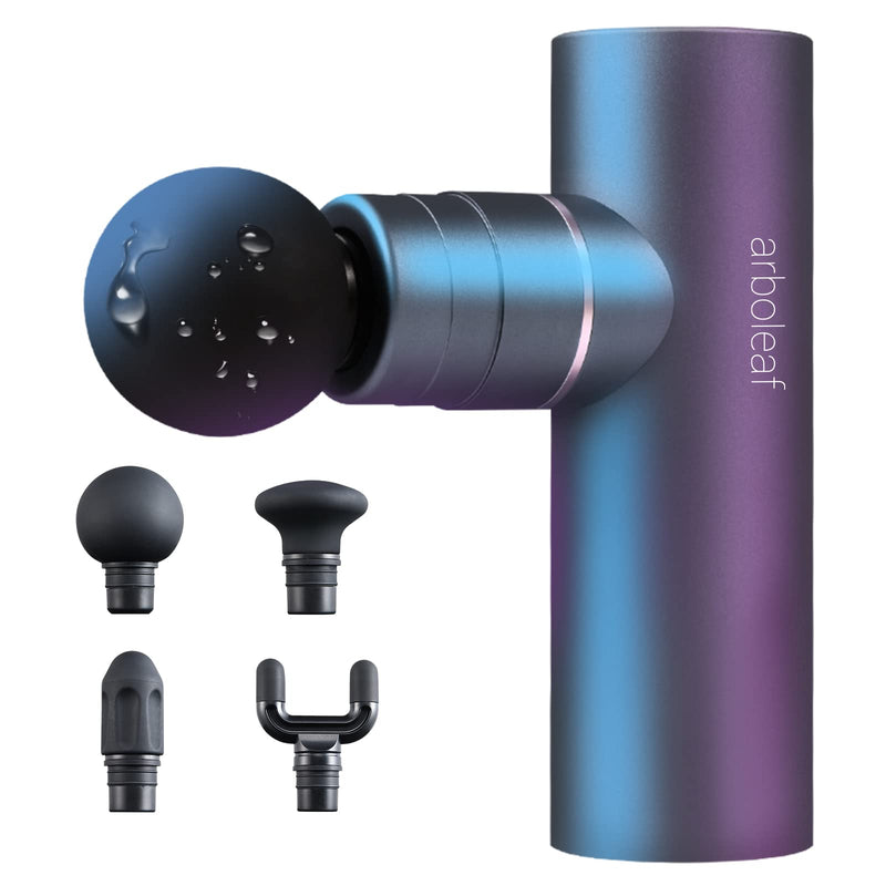 Arboleaf Mini Massage Gun Massager Massage Gun 3200 Rpm 0.47 Kg Massage Gun With Ai Levels 4 Silicone Attachments Quiet Muscle Gun With Bag Muscle Gun For Muscle Relaxation Strong Battery Usb-C - NewNest Australia
