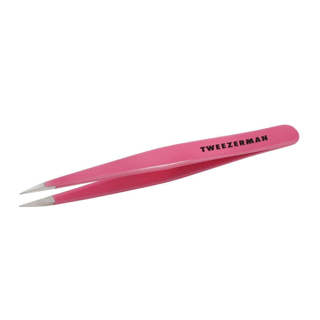 TWEEZERMAN tweezers with precision tips made of stainless steel, pretty in pink - NewNest Australia