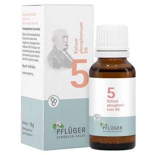 Biochemistry Ppf�ger Globuli No. 5 Kalium phosphoricum D6, 15 g - NewNest Australia