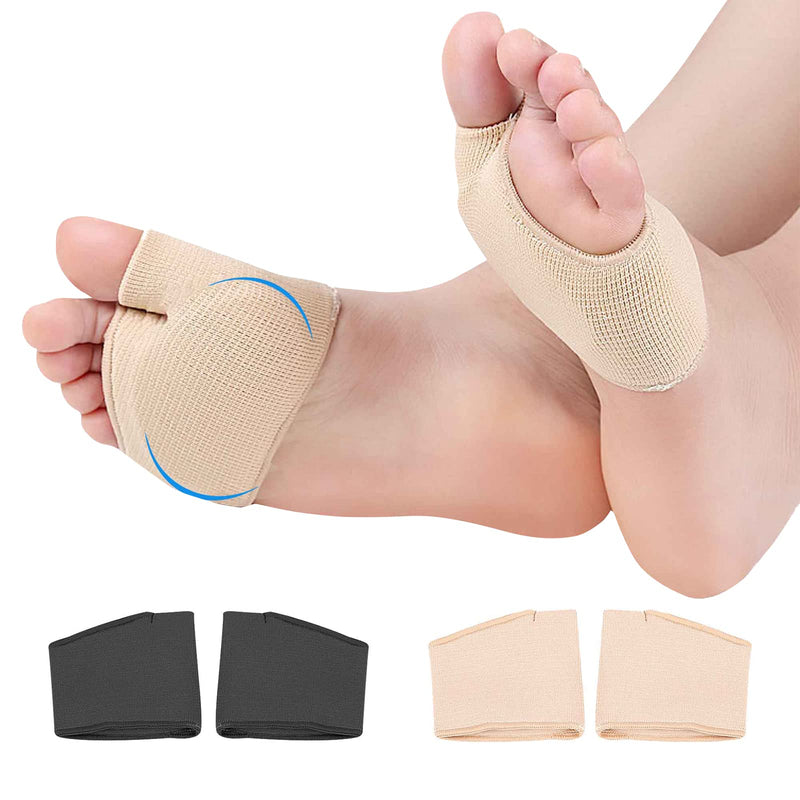 Metatarsal Pads Padding Soft and Comfortable Bunion Pads Pain Relief Forefoot Pads for Men and Women, 2 Pairs (L) L - NewNest Australia