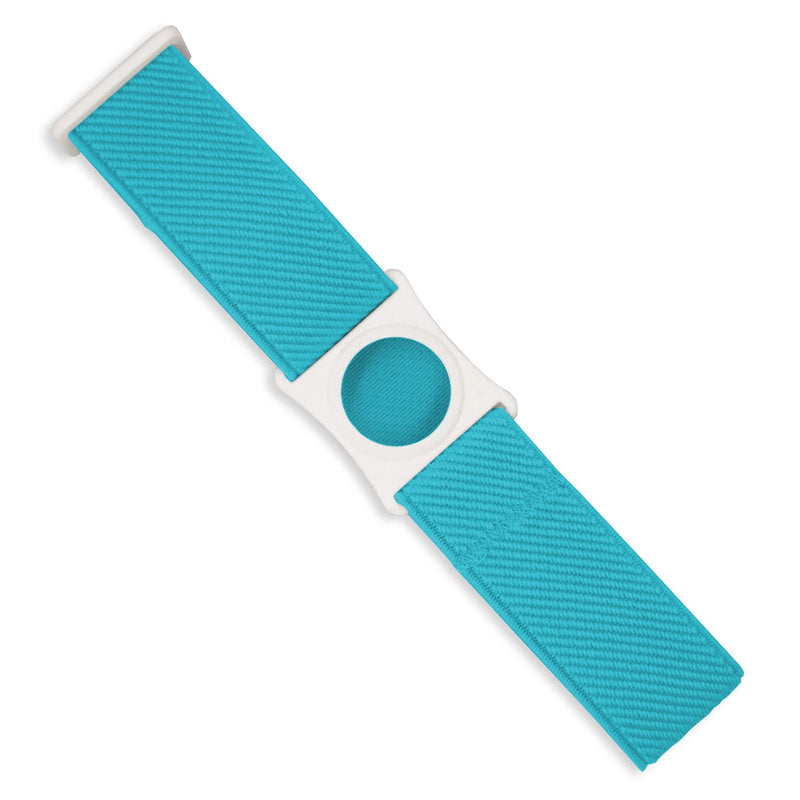 Slidesticker | Freestyle Libre 3 - Fixing Tape | Flexible - Waterproof - Strong Hold | Sensor Protection, Fixing For Freestyle Libre Sensor | Holder: White (Large: 35-45 Cm, Turquoise) - NewNest Australia