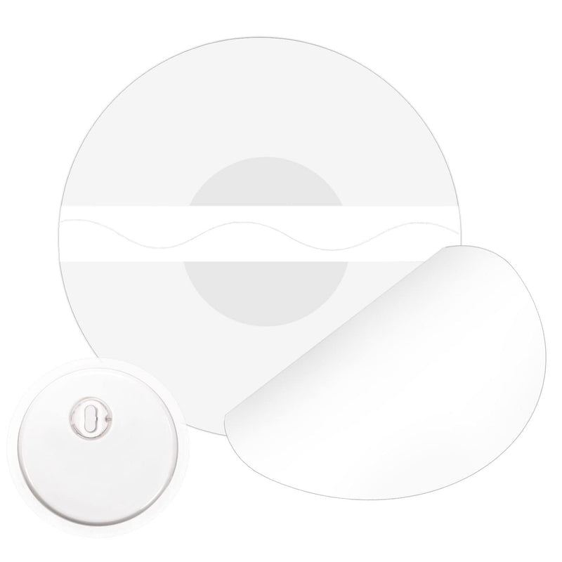 Pack Of 20 Freestyle Libre 3 Plasters, Libre Patch Sports Plasters For Freestyle Libre 2 3 Sensor, Transparent, Without Glue In The Centre, Self-Adhesive, Waterproof And Skin-Friendly, 14 Days - NewNest Australia