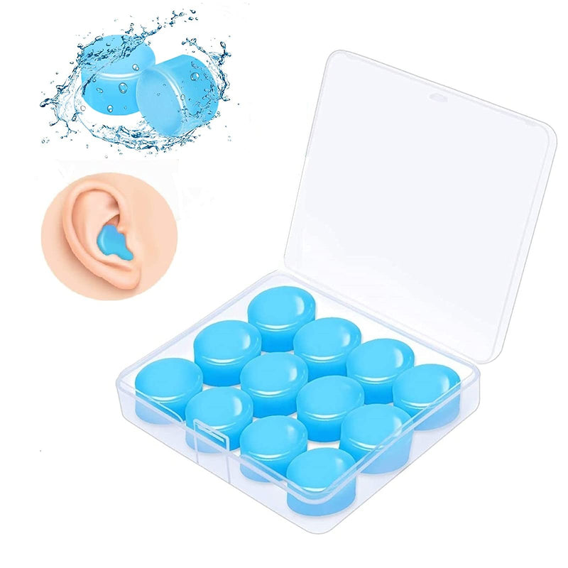 Earplugs For Sleeping, Reusable Silicone Earplugs, Noise Cancellation, Earplugs For Sleep Noise Cancellation, Swimming, Airplane, Ear Protection, Sports And So On - NewNest Australia