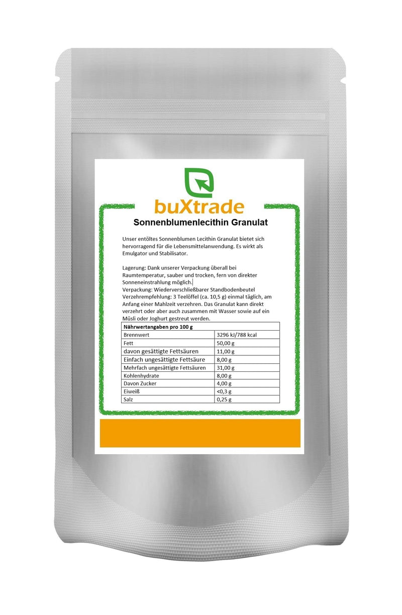 500 g sunflower lecithin granules | E322 | Deoiled | Natural origin | - NewNest Australia
