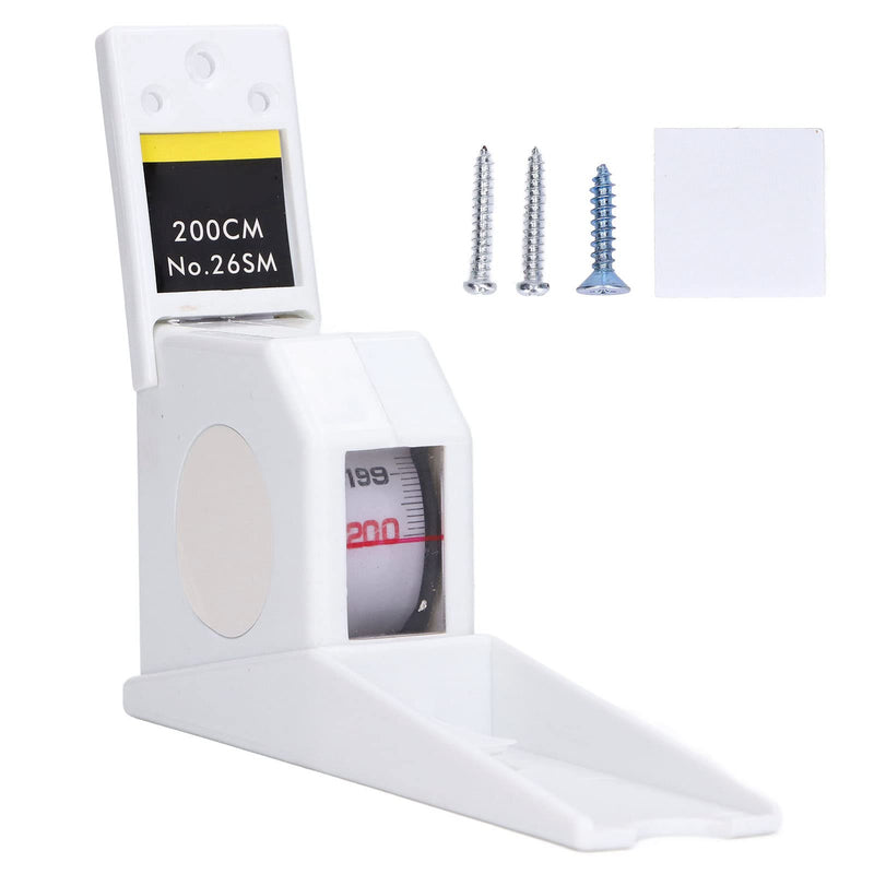 200cm Stadiometer Wall Mounted Growth Measuring Height Ruler Rolling Ruler for Adults Kids Rolling Ruler Altimeter Retractable Tape for Home Use - NewNest Australia