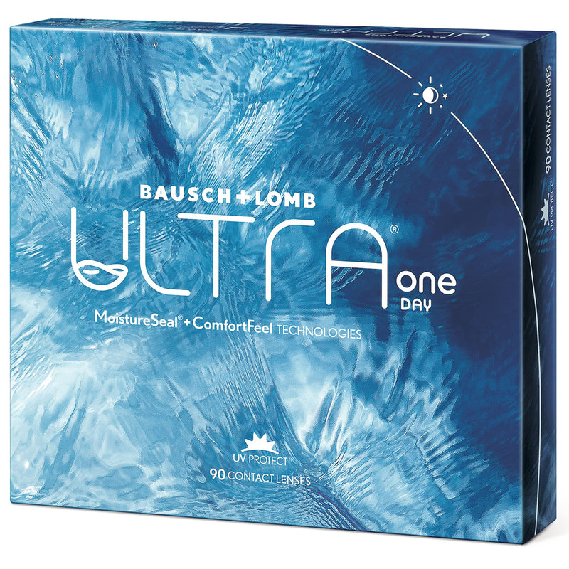 Bausch + Lomb Ultra One Day, Spherical Daily Lenses, Premium Soft Contact Lenses, 90 Pieces, / Bc 8.6 Mm / Dia 14.2 / +2.00 Diopters 2.0 Diopters 8.6 Millimeters 14.2 Millimeters - NewNest Australia