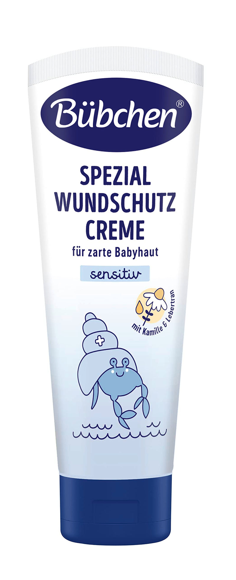Bübchen Special Wound Protection Cream, 75 ml - nourishing and soothing healing ointment for babies and children, wound cream against reddened skin, without silicones - NewNest Australia