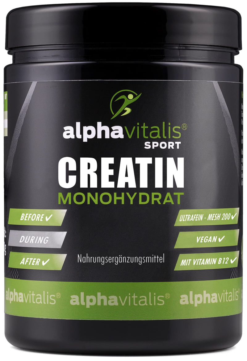 Creatine monohydrate powder - 500g can of the best creatine (Mesh 200) for bodybuilding, weight training and fitness - NewNest Australia