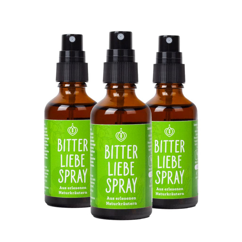 BitterLiebe® Bitter Substances Spray 50ml Set of 3 I Bitter Drops from The Lion's Den I Hildegard von Bingen, Bitter Herbs - NewNest Australia