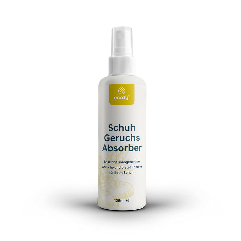 eco:fy shoe odor absorber odor remover against unpleasant odors in shoes leather shoes shoe deodorant spray 125ml - NewNest Australia