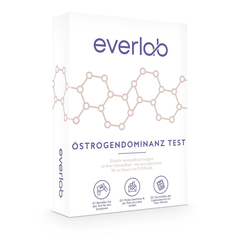 EVERLAB estrogen dominance test – measure free estradiol & progesterone quickly and easily | Saliva test| Self-test for home - NewNest Australia