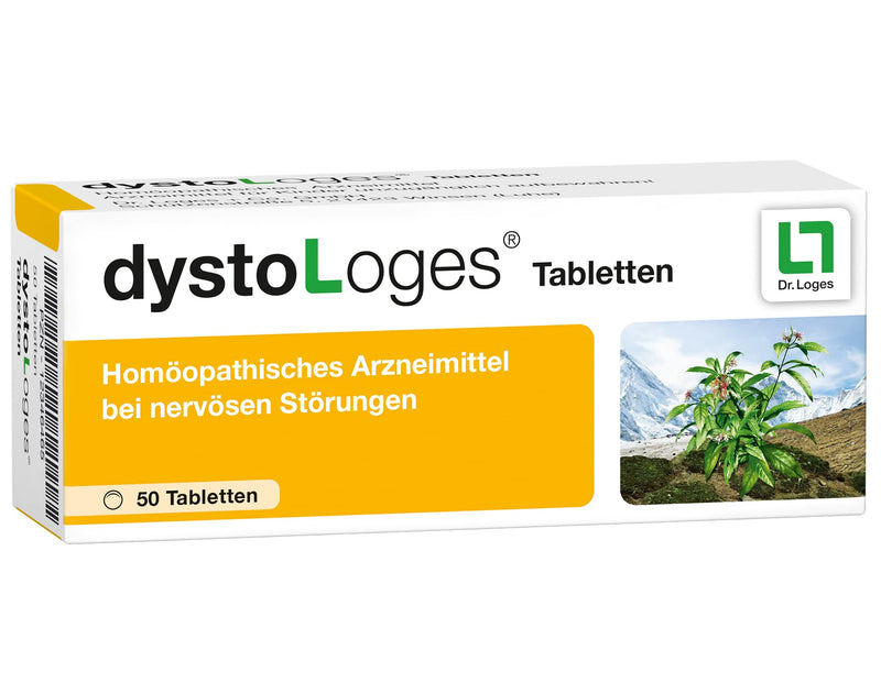 dystoLoges® - 50 tablets - Homeopathic medicine for nervous disorders 50 pieces (pack of 1) - NewNest Australia