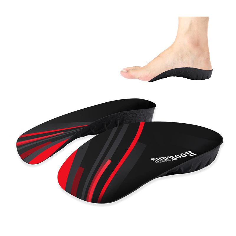 330+ Lbs Plantar Fasciitis 3/4 Insoles, High Arch Orthotic Inserts For Women Men, Flat Feet, Overpronation, Pain Relief For Walking, Standing, Durable, Strong Support - NewNest Australia