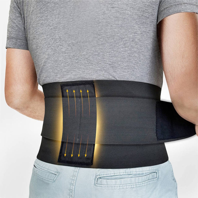 Bracoo Bs33 Fulcrum Back Support With 4 Additional Back Stabilizers For Women / Men - Breathable Fabric - Adjustable Compression - Back Support - Relieves The Back - Lumbar Support - NewNest Australia