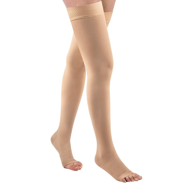 Evolyline Medical Compression Stockings For Men And Women, Thigh Long Support Stockings With Silicone Band, 20-30 Mmhg Compression Socks For Air Travel, Sports, Graduated Support For Varicose Veins - NewNest Australia