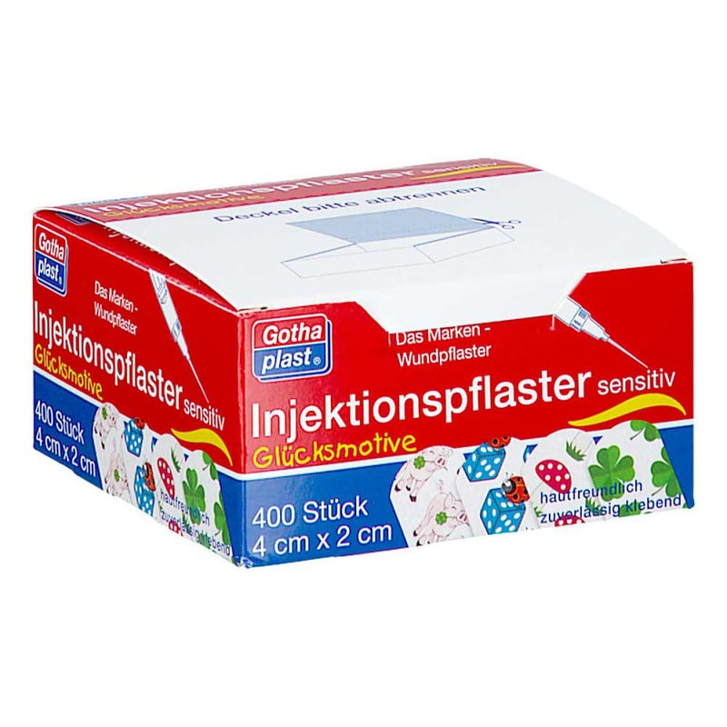 Gothaplast injection pfl. lucky motifs 2x4 cm 400 pieces - NewNest Australia