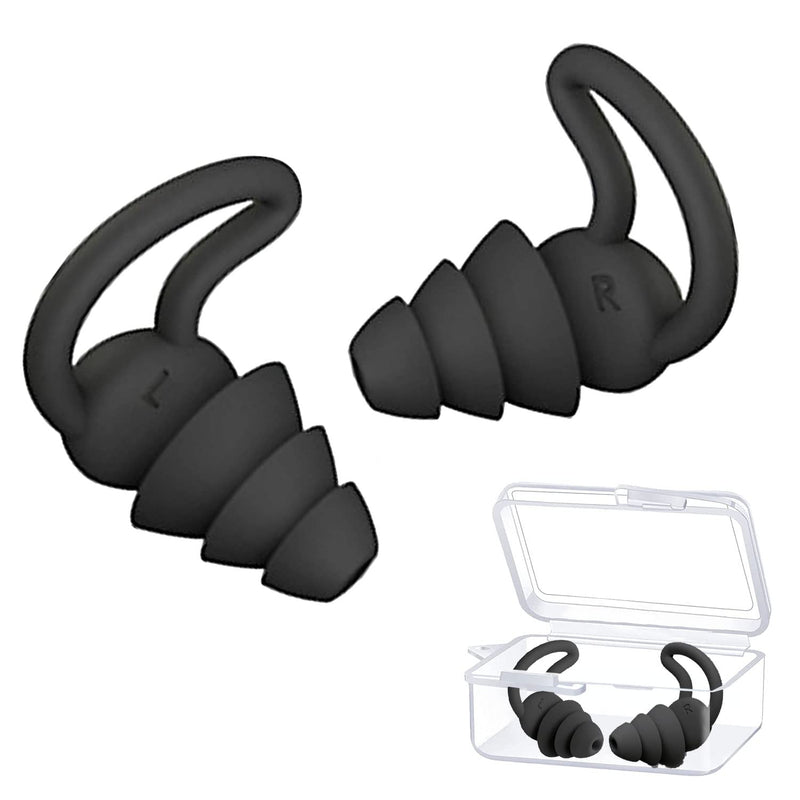 Silicone Earplugs, Noise Canceling Earplugs, Noise Reduction Earplugs, Reusable Silicone Ear Protection, Ear Plugs 40 Db For Noise Reduction For Travel, Sleeping, Reading, Swimming - NewNest Australia