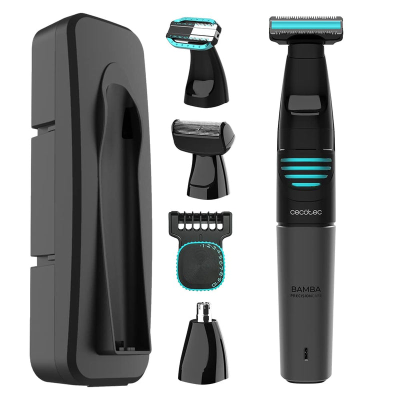 Cecotec Precisioncare Extreme 5-In-1 Multifunctional Shaver, 5-In-1, Lithium, Body And Face, Waterproof, Easy Cleaning Ipx5, Autonomy 60 Min, Including Laminated Shaving Head Contains 4 Heads - NewNest Australia