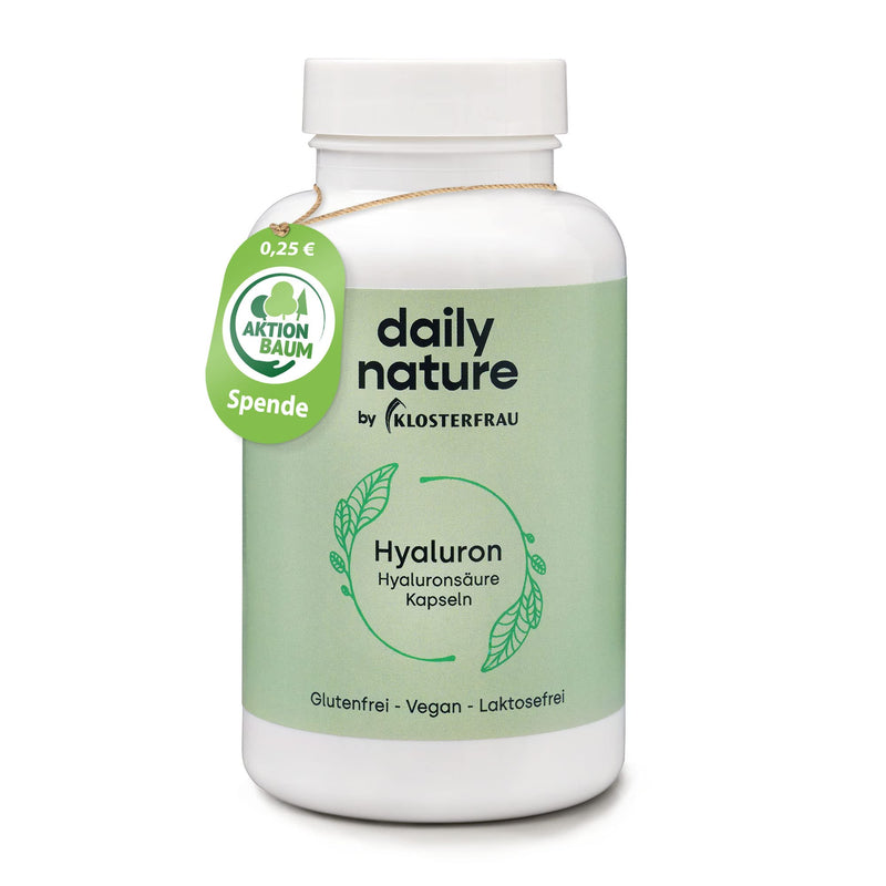 Dailynature Hyaluronic Acid Capsules | 90 Capsules | Dietary Supplement With 500 Mg Sodium Hyaluronate Per Capsule | Vegan | High Dose | No Unwanted Additives | Gluten Free | Lactose Free - NewNest Australia