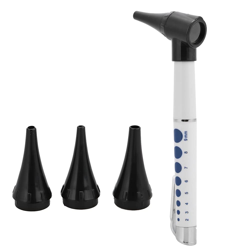 Otoscope Ear Care Magnifying Lens LED Light Flashlight Diagnostic Instrument Earwax Removal Tool for Observing Earwax Color, Otoscope Ear Cleaner Endoscope Ears Camera - NewNest Australia