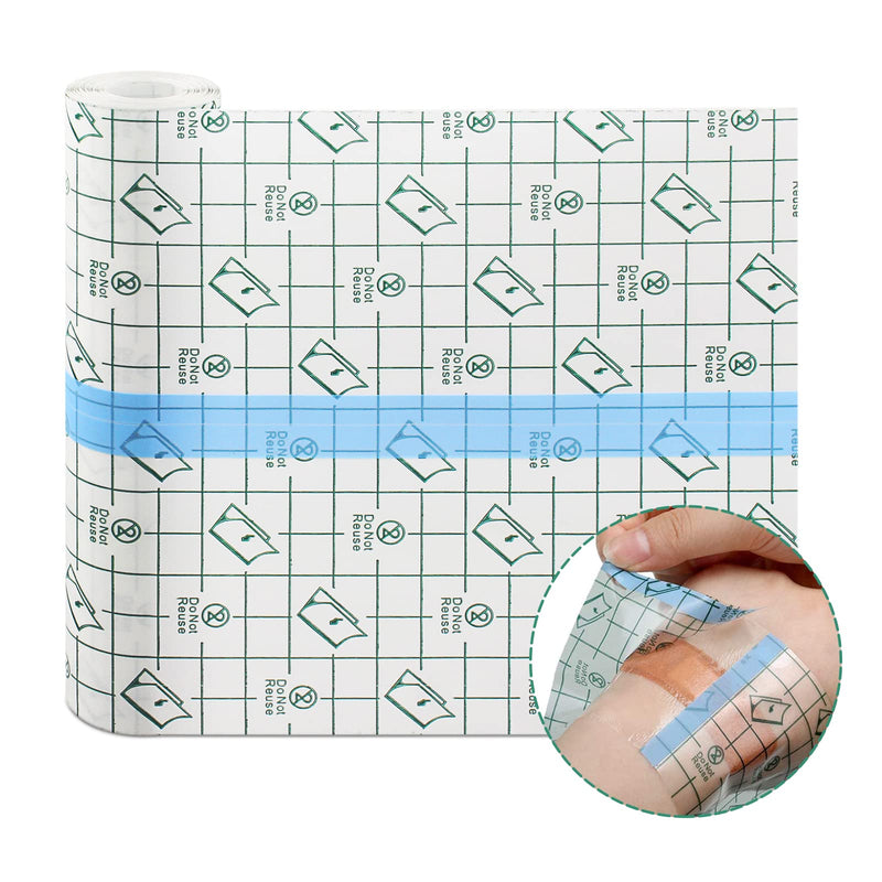 Dyroe Shower Plaster Waterproof Plaster Large Roll Tattoo Film Healing 15 Cm X 3 M Waterproof Transparent Bandage Second Skin Medical Tape For Sports, Showers - NewNest Australia