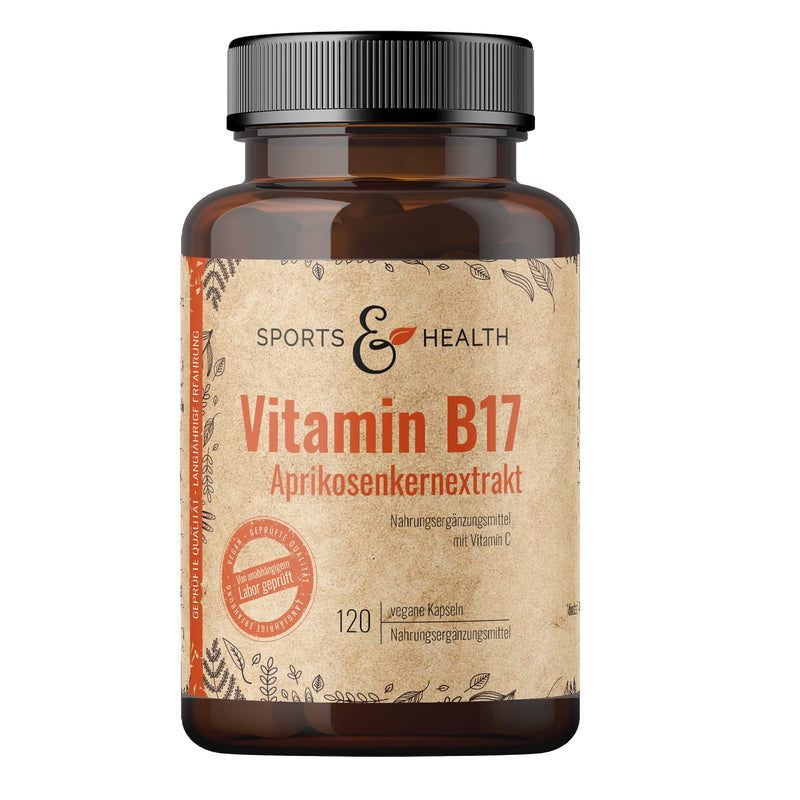 Apricot Kernels 120 Capsules - Apricot Kernel Extract With Vitamin C From The Acerola Cherry - Vitamin B17 - Apricot Kernel Extract With Vitamin C - Ground Apricot Kernels - Amygdalin From Apricot Kernels - NewNest Australia