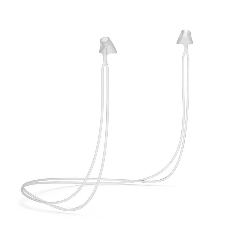 Flare Calmer Secure Mini - Small Ear Plugs Alternative - Reduce Annoying Noises Without Blocking Sound - Soft Reusable Flexible Silicone With Built-In Lanyard - Translucent - NewNest Australia