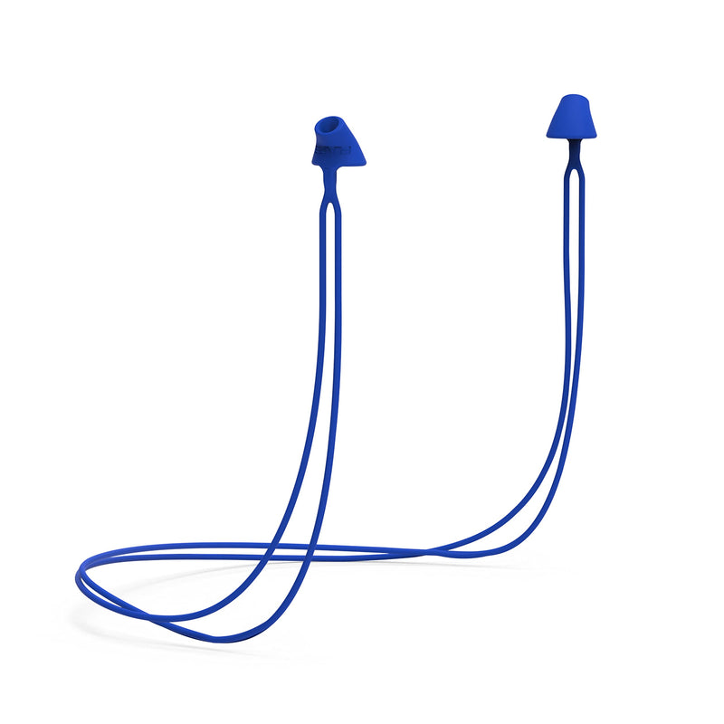 Flare Calmer Secure - Ear Plug Alternative - Reduce Disturbing Noise Without Blocking Noise - Soft, Reusable, Flexible Silicone With Integrated Lanyard, Blue - NewNest Australia
