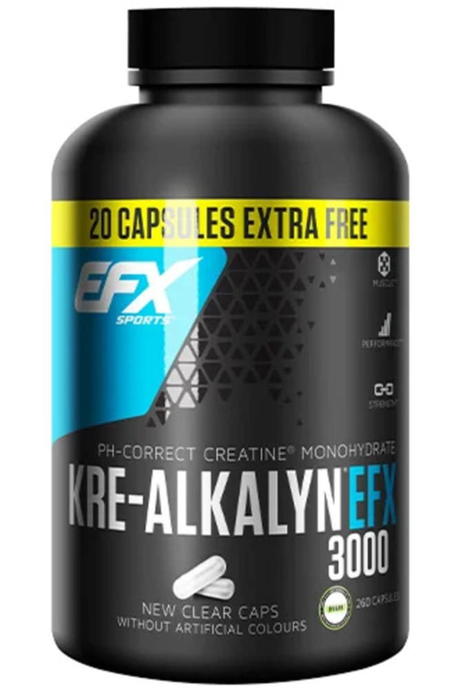 EFX Kre-Alkalyn 3000 260 Caps - NewNest Australia