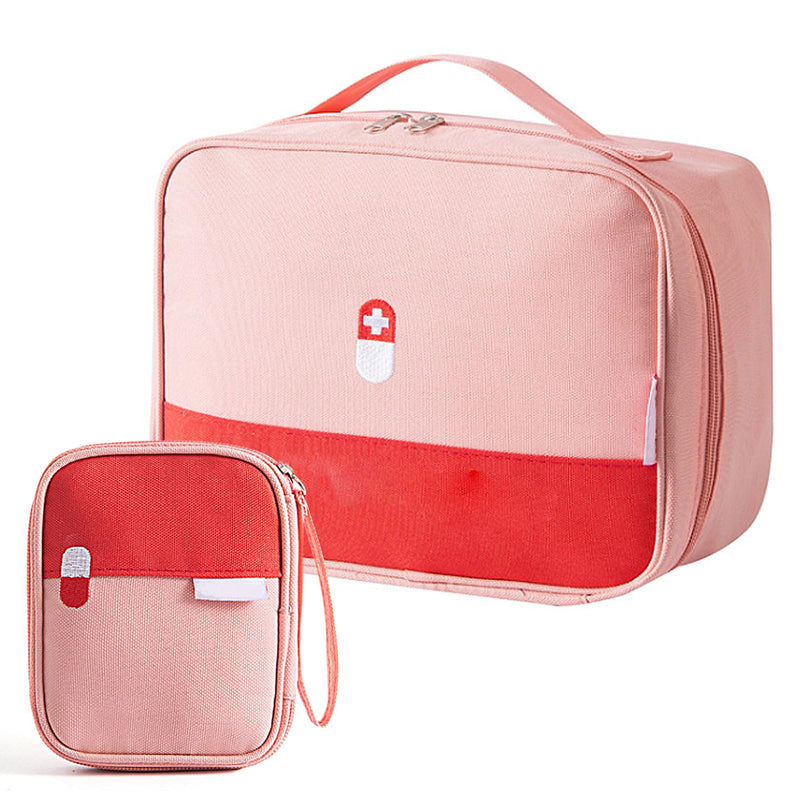 Seasboes Medicine Bag, Large Capacity Emergency Bag, Portable Travel First Aid Kit Medicine Bag Medicine Box, Waterproof Medicine Storage Bag For Home Travel Office - NewNest Australia
