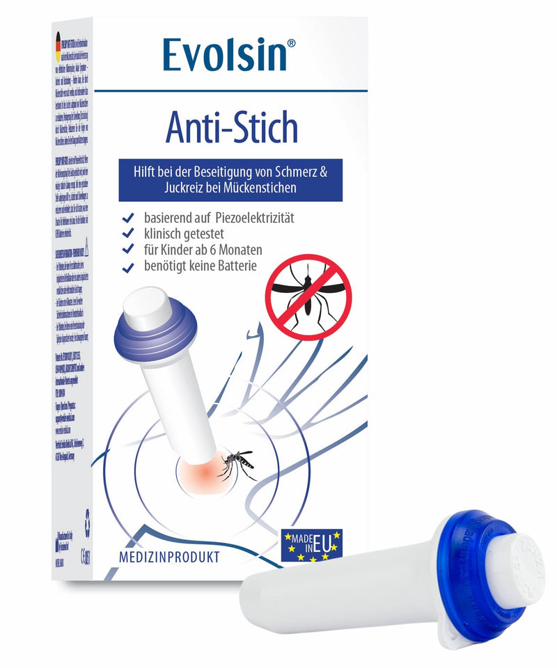 Evolsin Anti-Bite For The Treatment Of Insect Bites Without Chemicals And Heat, Electric Insect Bite Healer Relieves Itching And Swelling, Does Not Require Batteries, For Children From 6 Months - NewNest Australia