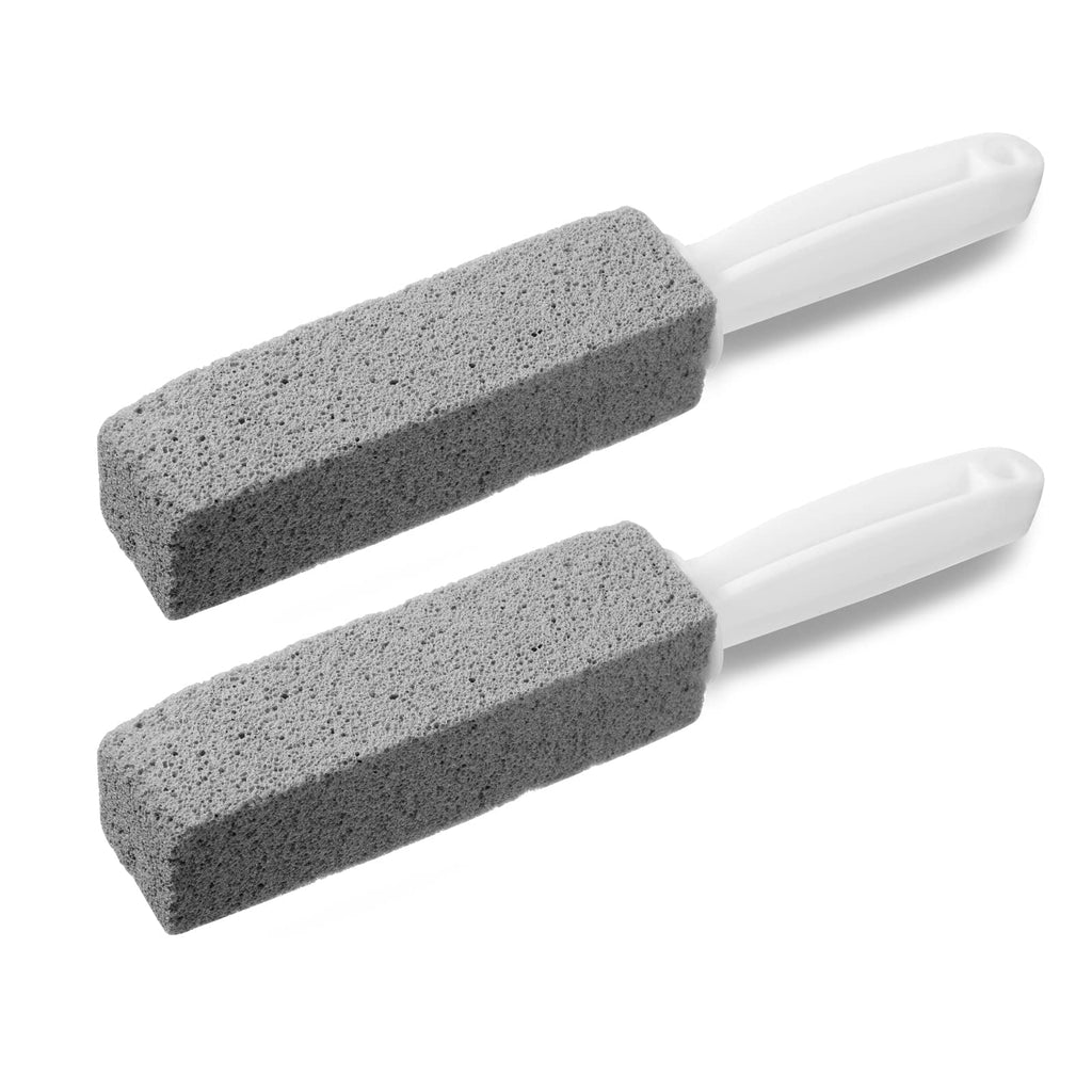 Pumice Stone Toilet Cleaner, Pack Of 2 Blocks Pumice Stone For Toilet, Scouring Pad For Toilet Cleaner For Tile Cleaner, Strong Urine Stone Remover, Cleaning Stone For Grill, Kitchen, Shower, - NewNest Australia